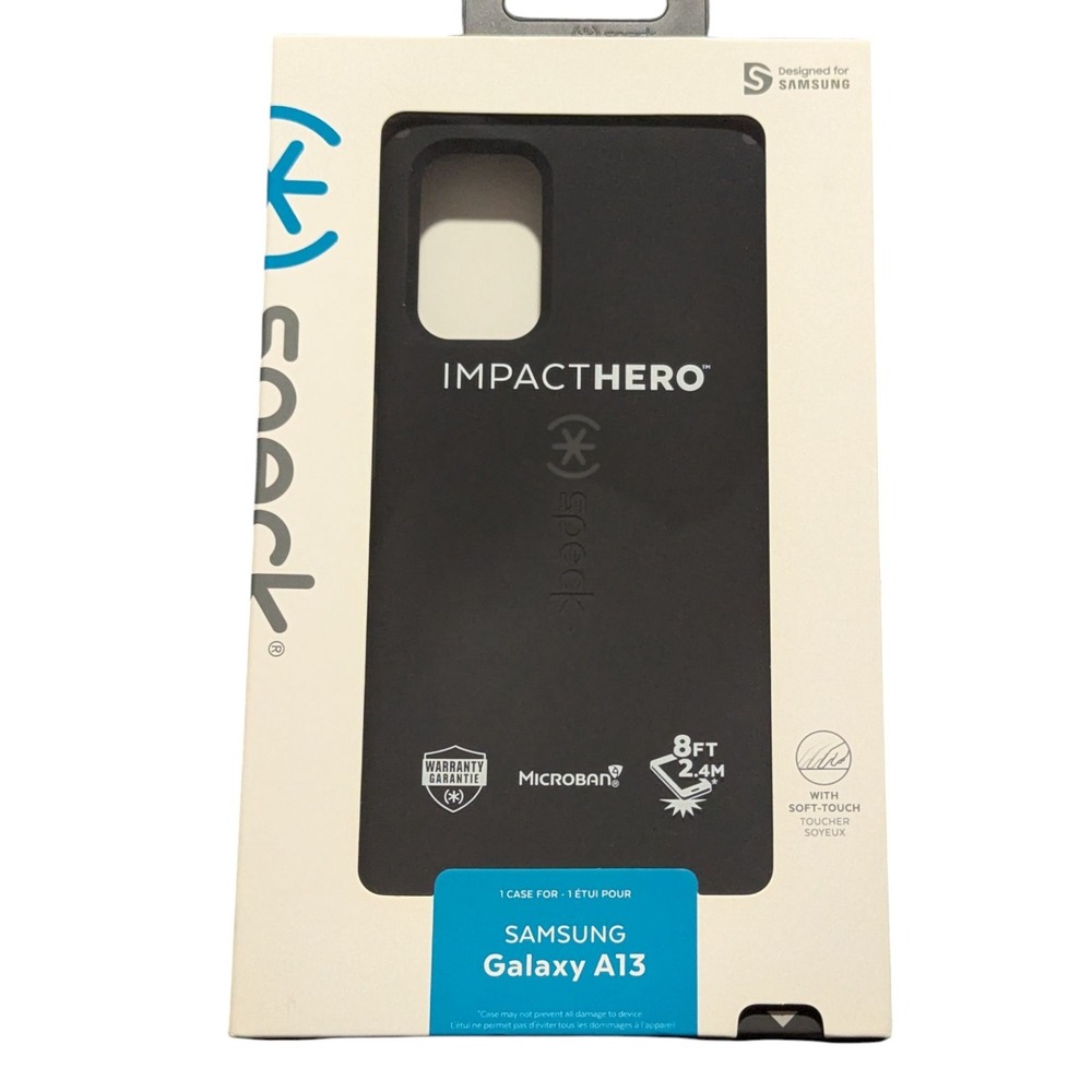 BB. Speck ImpactHero Case‎ for Samsung Galaxy A13- Black -NEW